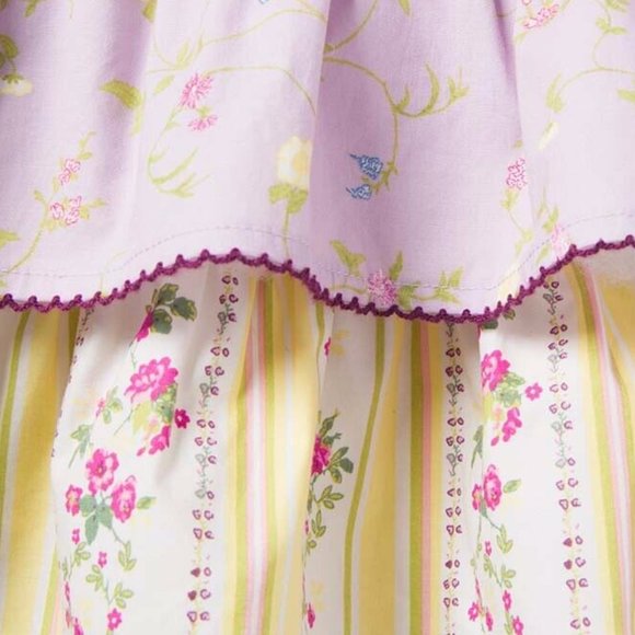 Matilda Jane Enchanted Garden Prudence Gingham Tunic Top Size 8 New - Picture 4 of 7